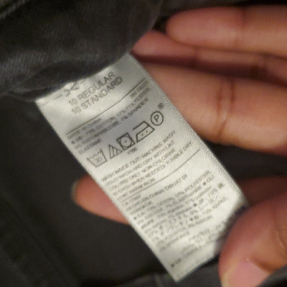 Women's  Distressed Mid Rise Rockstar Skinny Jeans - Picture 3 of 8